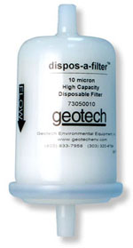 Geotech 10 Micron Dispos-a-filter