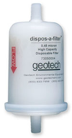 Geotech .45 Micron Dispos-a-filter
